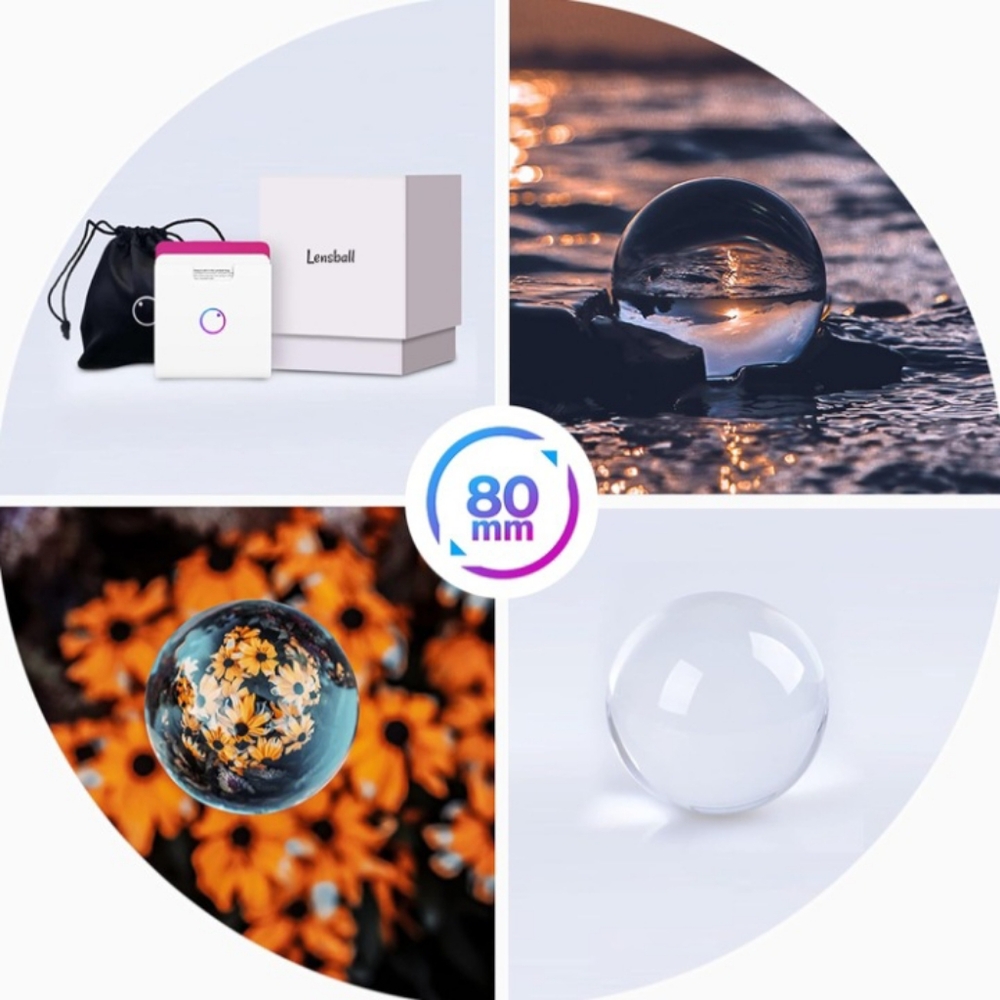 Photography 80mm Lensball